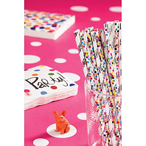 French Bull Birthday Dots- 3-Ply Luncheon Napkins, 20-Count - 322131