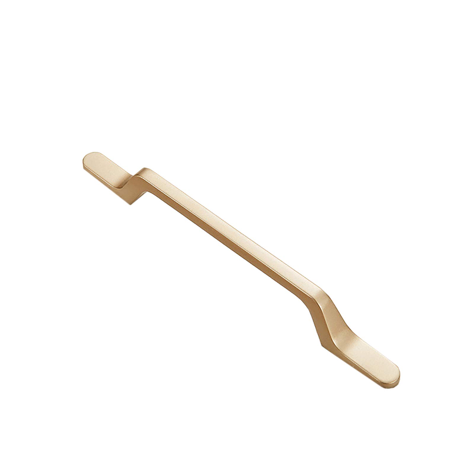 Zinc Alloy Cabinet Door Pulls, Suitable for Cabinets Dressers Drawers Cupboards, Gold Door Handles Knobs, Furniture Wardrobe Cabinet Knobs, Hole Center 160mm, 1 Pcs