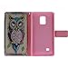Note Edge Case,Galaxy Note Edge Case,[Wallet Case],XYX [Kickstand] Fashion [Weave Owl] Premium PU Leather Wallet Case with Stand Flip Cover for Samsung Galaxy Note Edge N9150