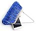 PULAMA Clutch Purse for Women, Pleated Satin Bridal Clutch Crossbody Evening Bag for Wedding & Prom Party, Royal Blue