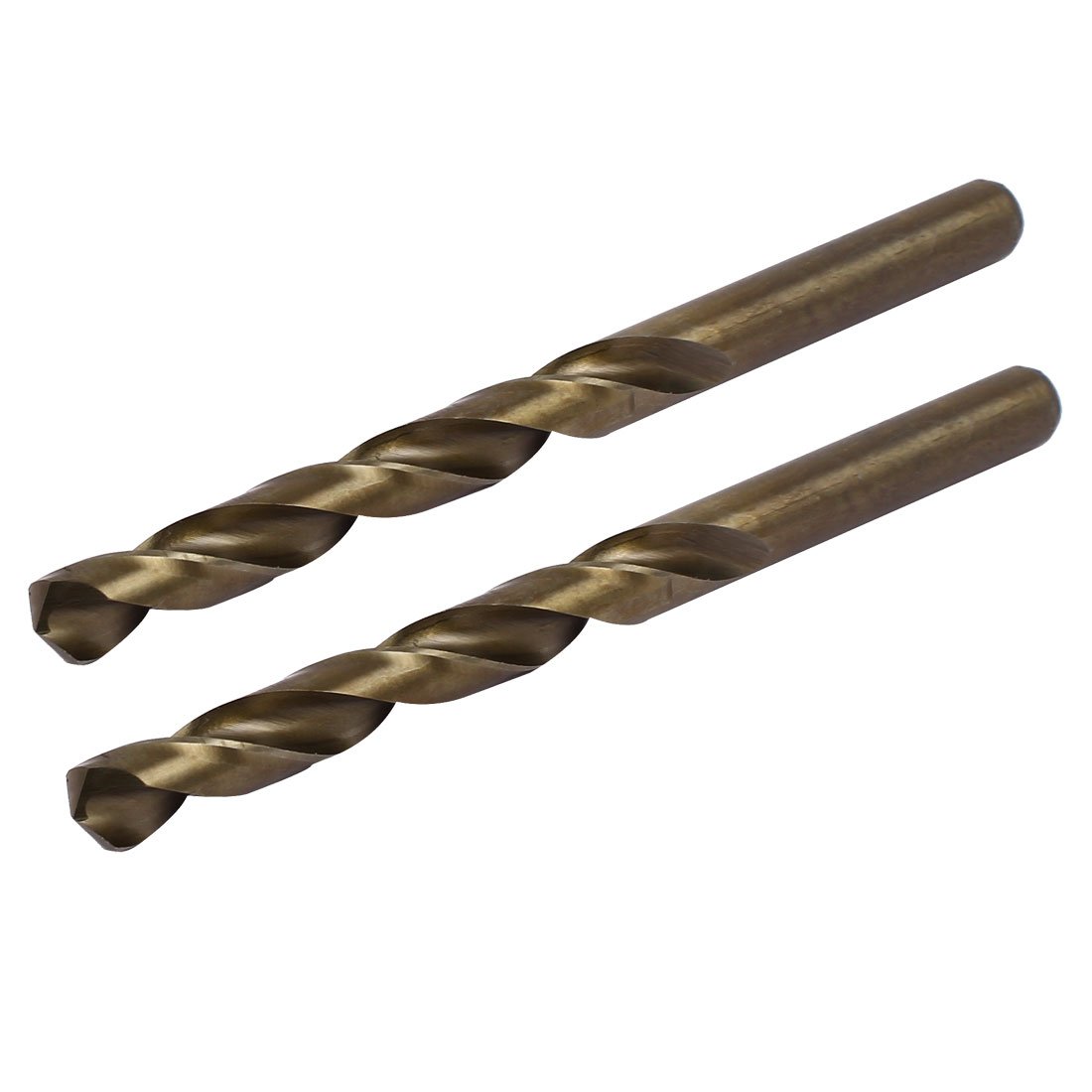 Sourcingmap 10.2mm Dia HSS Cobalt Straight Shank Metric Twist Drill Bit Drilling Tool 2pcs