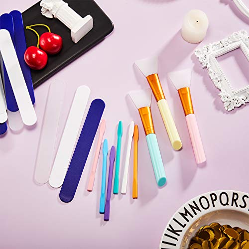 15 Pieces Stir Sticks Set Include 6 Pieces Silicone Stir Sticks 3