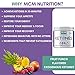MCM Nutrition - Exogenous Ketones Supplement & BHB - Caffeine Free and Suppresses Appetite - Instant Keto Mix That Puts You into Ketosis Quick & Helps with The Keto Flu (Fruit Punch - 15 Servings)