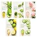 Innisfree It's Real Mask 10pcs (Aloe + Green Tea + Rose + Lime + Cucumber)