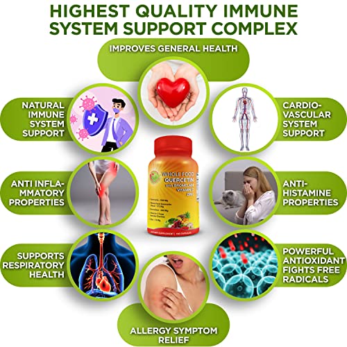 Quercetin with Bromelain, Vitamin C, and Zinc Phytosome Quercetin