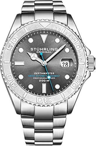 Mens Swiss Automatic Stainless Steel Professional
