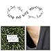 Tattify Inspiring Infinity Temporary Tattoo - Obvious (Set of 2) - Other Styles Available - Fashionable Temporary Tattoos - Long Lasting and Waterproof
