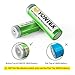 YONTEX [2 Pack] 3.7V 3600mAh 18650 Lithium Rechargeable Batteries with 1 USB 2-Bay Battery Charger and 1 Battery Storage Case [ More Power, Lighter Life ]