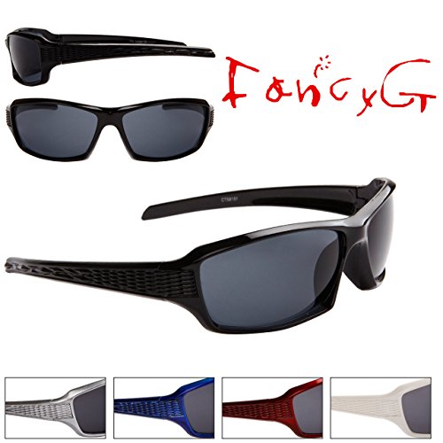 FancyG® Fashion Sporty Style Cool Arms Glasses Frame UV Protection Sunglasses Frame Men's Fashion Eyewear