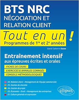 Bts Nrc Negociation Et Relation Client Amazon Fr Gazon Catherine Coord Bernard Veronique Revil Tasset Anne Marie Rosset Michelle Didierlaurent Adine Bernard Veronique Livres