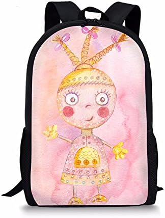 Kids Cartoon Backpack Durable Rucksack Preschoolers Elementary School Bag