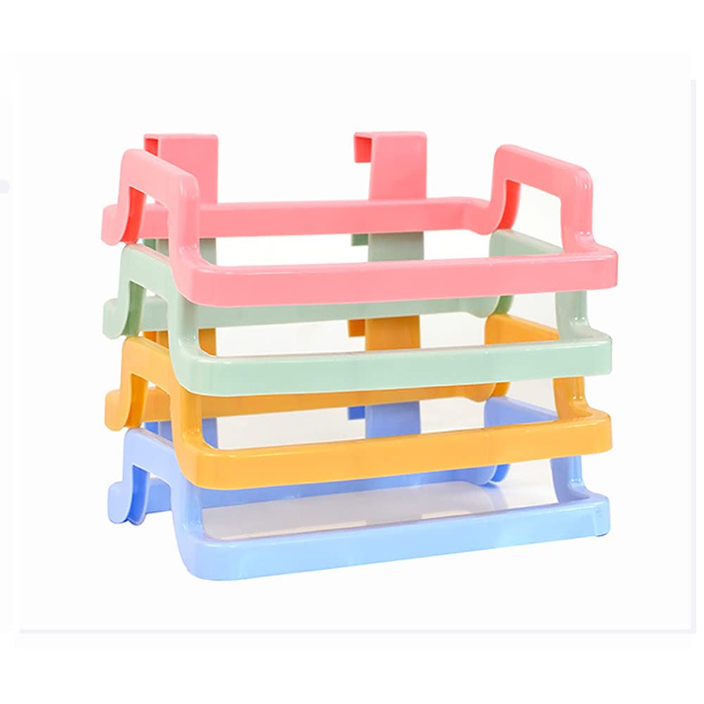 Hanging Trash Garbage Rack, Cupboard Hanging Rubbish Practical Plastic Bracket for Kitchen Cupboard Cabinets Door Waste Bag