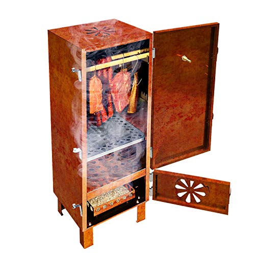 Firend Räucherofen/Räucherkammer aus Cortenstahl Premium + Zubehör – Bild 8