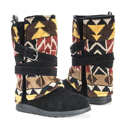 muk luks women's nikki belt wrapped boot