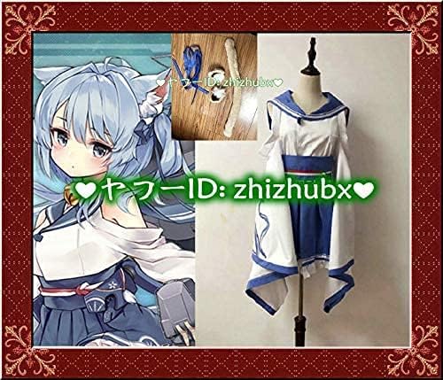 Amazon Wr Mch 耳 尻尾付き アズールレーン 朝潮 駆逐艦 戦闘服 コスプレ衣装 ウィッグ 靴追加可 女性 S コスプレ 仮装 通販