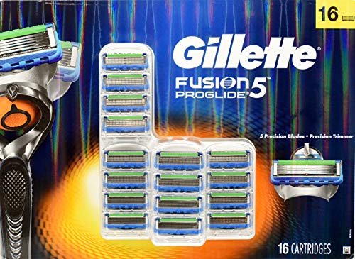 recortadora de precisión gillette fusion 5 proglide - recortadora de precisión + 5 cuchillas de precisión + 16 cartuchos