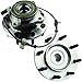 MOTORMAN 515058 Front ABS Wheel Hub and Bearing Set - Both Left and Right - Pair of 2