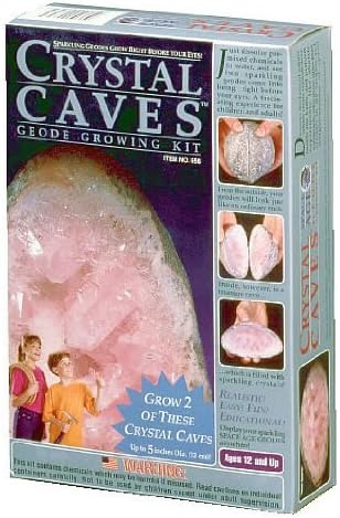 Crystal Caves: 2 Rose Quartz Geodes by Kristal Educational