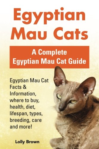 Egyptian Mau Cats: Egyptian Mau Cat Facts & Information, where to buy, health, diet, lifespan, types by Lolly Brown