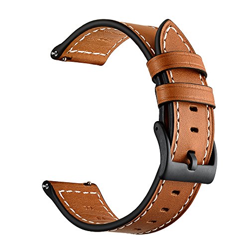 HATALKIN Bands for Huawei Watch GT 2 46mm / GT Band Leather 22mm Quick Release Pins Wristband HATALKIN Bands for Huawei Watch GT 2 46mm / GT Band Leather 22mm Quick Release Pins Wristband