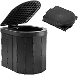 KINSPORY Portable Toilet Outdoor Camping Collapsible Bucket Loo view 7