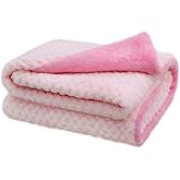 furrybaby Premium Fluffy Fleece Dog Blanket, Soft and Warm Pet Throw for Dogs & Cats(32x40inch, Pink)