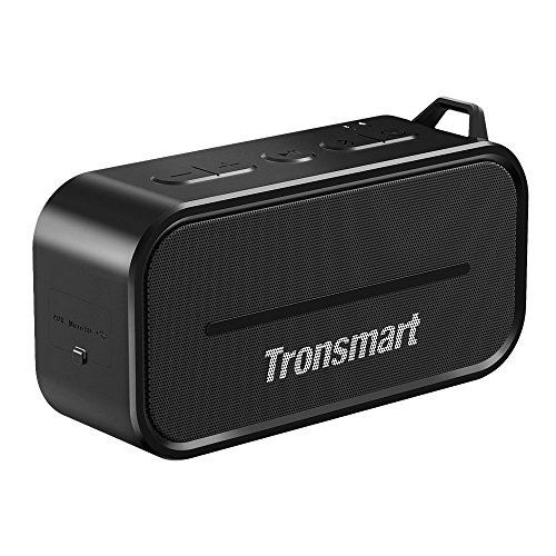 Bluetooth Speakers,Tronsmart Element T2 Portable IPX5 Water-Resistant Outdoor 10W Dual-Driver Wireless Stereo Speaker with Built-in Mic,TWS & 12-Hour/300 Songs Playtime,Superior Sound and Premium Bass