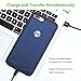 iPhone 7 Battery Case,Proker Ultra Slim Extended Portable Charger for iPhone 7 with 2800mAh Capacity Juice Pack/Lightning Cable Input Mode (Blue)