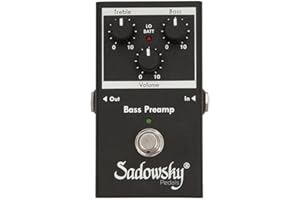 SADOWSKY Base Preamp/EQ Effect Pedal SAC PED SBP 2 V2