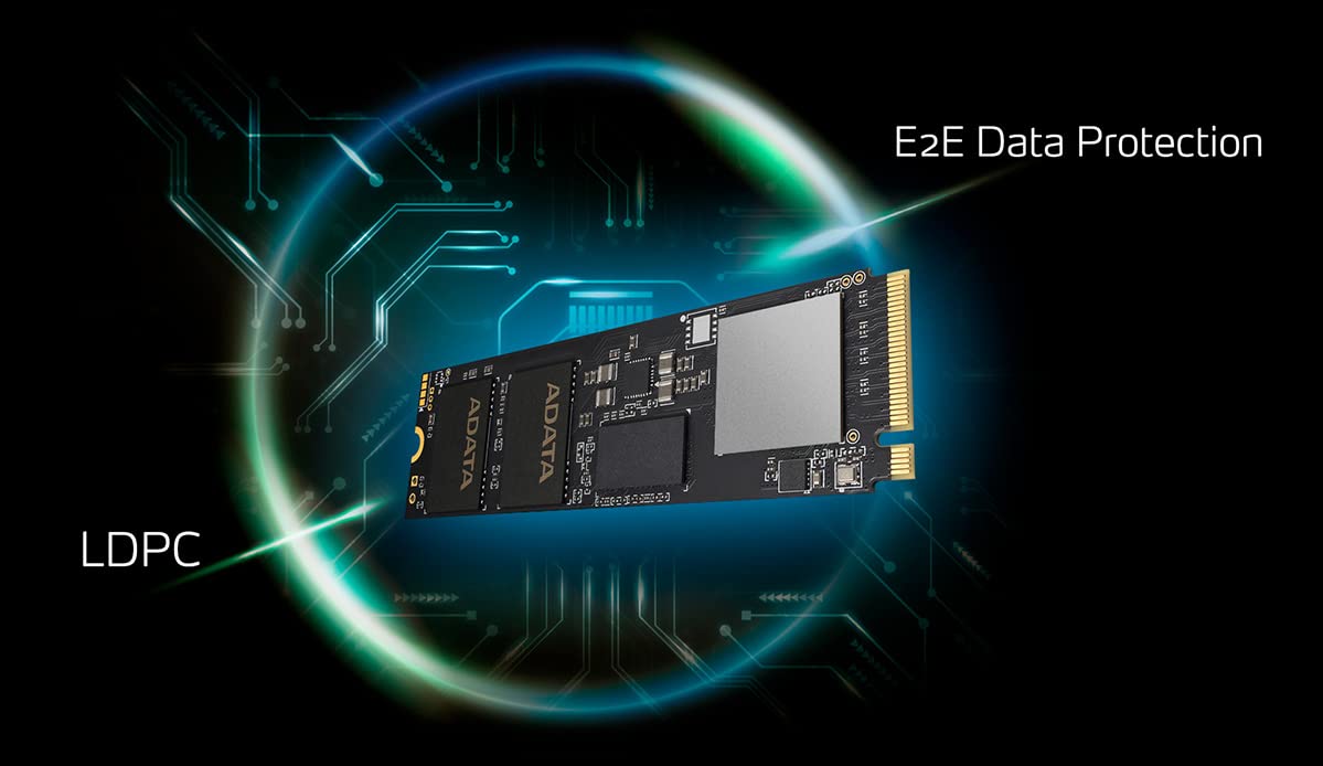 ADATA 2TB Premium SSD for PS5 PCIe Gen4 M.2 2280 Internal Gaming SSD Up to 7400 MB/s (APSFG-2T-CSUS)