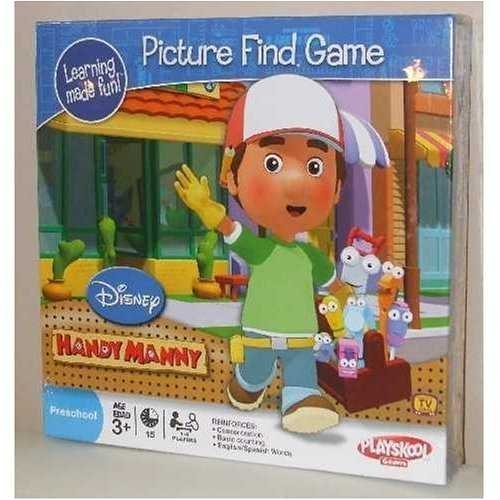 Disney Handy Manny Picture Find Game
