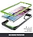 Poetic Galaxy Note 10 Rugged Clear Case, Full-Body Hybrid Bumper Cover, Support Wireless Charging, Without Built-in-Screen Protector, Guardian Series, Case for Samsung Galaxy Note 10, Green