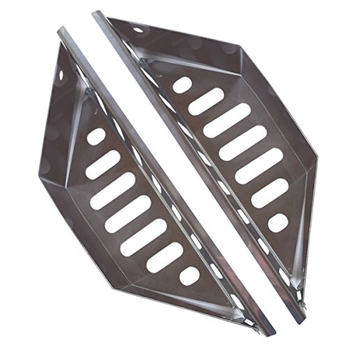 Stainless Steel Charcoal Basket- BBQ Grilling Accessories for Grills and 22" Kettles- Heavy Duty Char-Basket for Briquette, Wood Chips- Charcoal Grill Accessories (Set of 2)