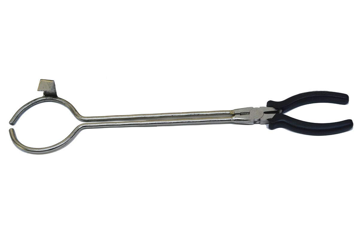 5 Stück Tiegelzangen Edelstahl - Sicherer Halter Für Metallschmelzen & Labor