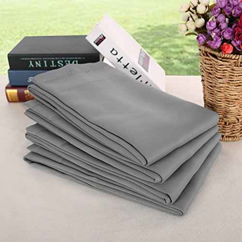 image for Deconovo Blackout Rod Pocket Window Curtains Set Solid Thermal Insulat