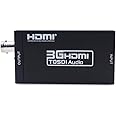 HDMI to SDI Converter Adapter HDMI SDI Adapter SDI/HD-SDI/3G-SDI Adapter Support 1080P for Camera Home Theater