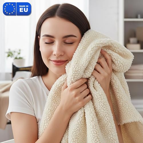 Bouclé Upholstery Fabric 5 m x 140 cm – Fabric by the Metre for Sofas, Fabric for Sofas, Fabric for Sofas Sold by the Metre, Ideal for Cushions, Oeko Tex Cover Brown