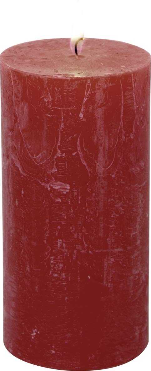 IHR Cylinder Candle 14cm - Red