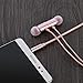 In ear Earbuds, Aothing Wired 3.5mm Jack Earphones (Pink)