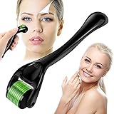 540 Micro Needles Titanium Microneedle Derma Roller Needle Skin Care, 0.25 mm (Green)