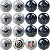 Imperial Officially Licensed NFL Merchandise: Home vs. Away Billiard/Pool Balls, Complete 16 Ball Set, Dallas Cowboys