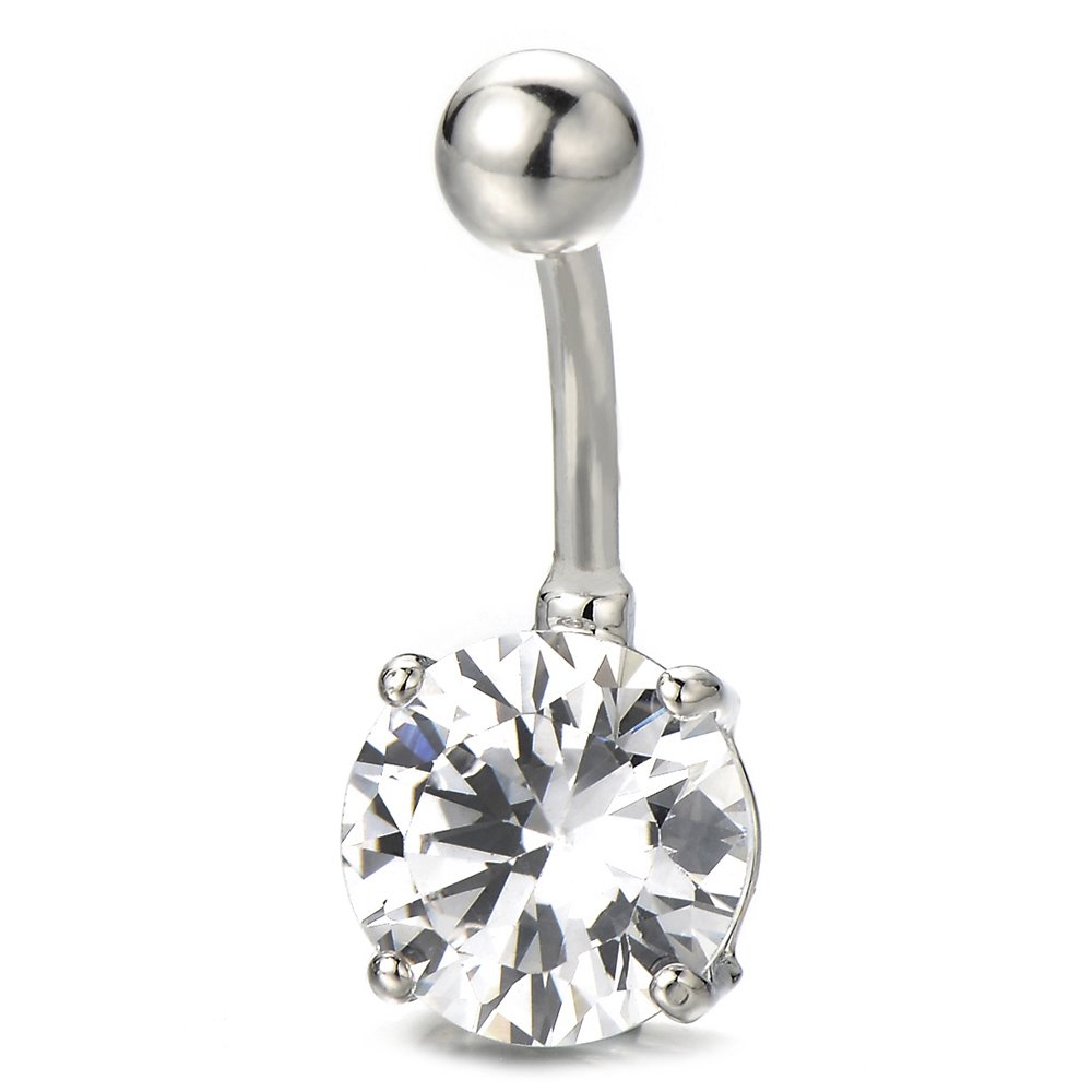 Surgical Steel Belly Button Ring Body Jewelry Piercing Ring Navel Ring