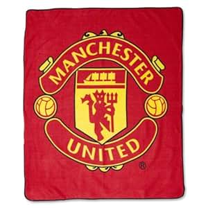 Amazon.com : Official Manchester United FC Blanket ...