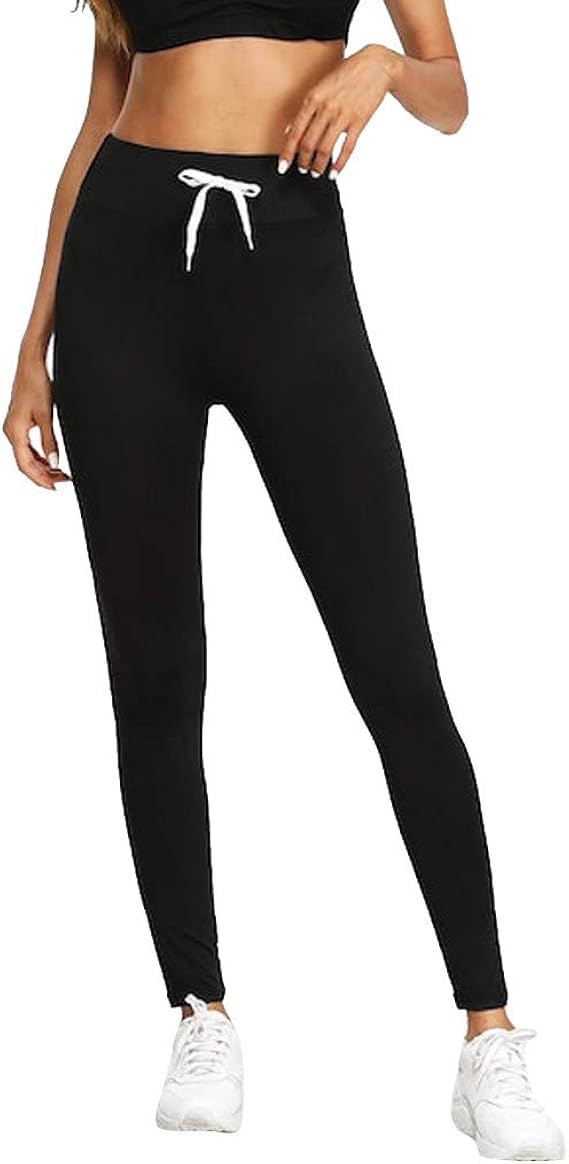 Mujer Pantalones Mallas Fitness Elásticos Color sólido Moda Verano ...