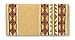 Mayatex Mojave Saddle Blanket, Sheepskin/Indian Tan/Rust/Navy, 36 x 34-Inch
