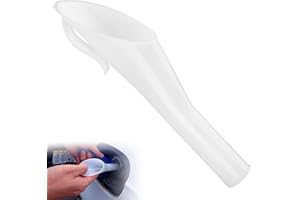 HKYLRAT Fuel Filler Funnel, Car Vehicle Fuel Filling Funnel Petrol Pour Oil Tool, Gas Tank Tube Replace 8U5A17B068AD 8U5Z17B0