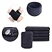 HBY 3 Pairs Long Athletic Thick Cotton Wristband Sweatband for Sports