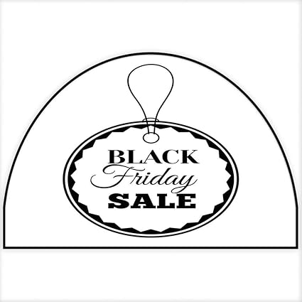 Amazon Com Hua Wu Chou Half Round Outdoor Mathalf Round Mat W35 X