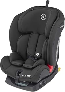 Maxi-Cosi Titan, mitwachsender Kindersitz mit ISOFIX und Ruheposition, Gruppe 1/2/3 Autositz (9-36 kg), nutzbar ab ca. 9 Monate bis ca. 12 Jahre, Basic Black