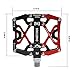 MZYRH Mountain Bike Pedals, Ultra Strong Colorful CNC Machined 9/16
